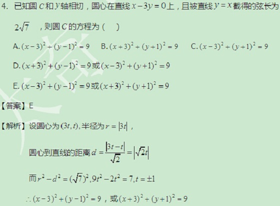 【太奇MBA 2014年9月23日】MBA数学每日一练 解析